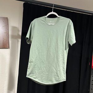 BYLT Moss/Sage Drop Cut Short Sleeve Lux Shirt Size Medium